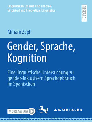 cover image of Gender, Sprache, Kognition